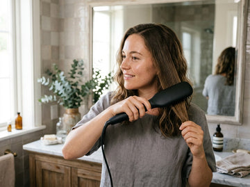How to Use a Straightening Brush without Burning Hair?