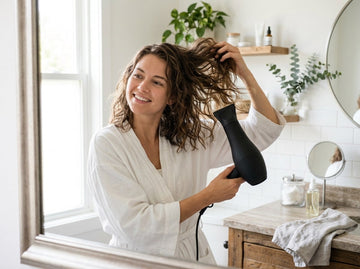 Rough Drying vs Section Drying Your Hair