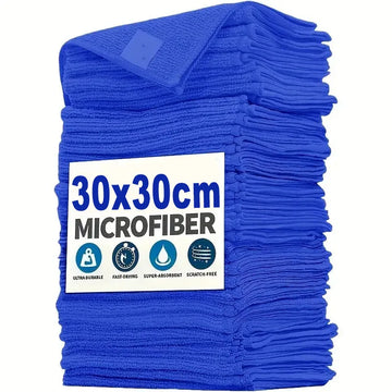 1-20Pcs Microfiber Towels Car Wash Drying Cloth Towel Household Cleaning Cloths (SHIPPED SEPARATELY)
