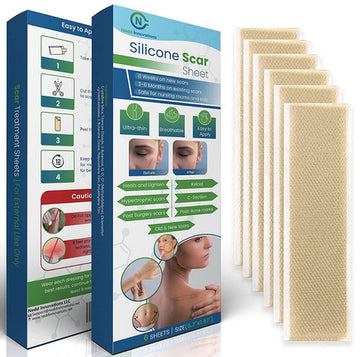 Nedd Innovations Silicone Scar Sheets - Strong Adhesive