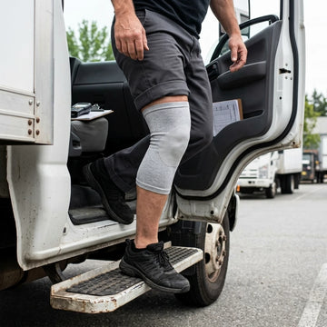 NeddGrove Bamboo Knee Compression Sleeve | Arthritis & Joint Pain Relief For Workers And Active Persons
